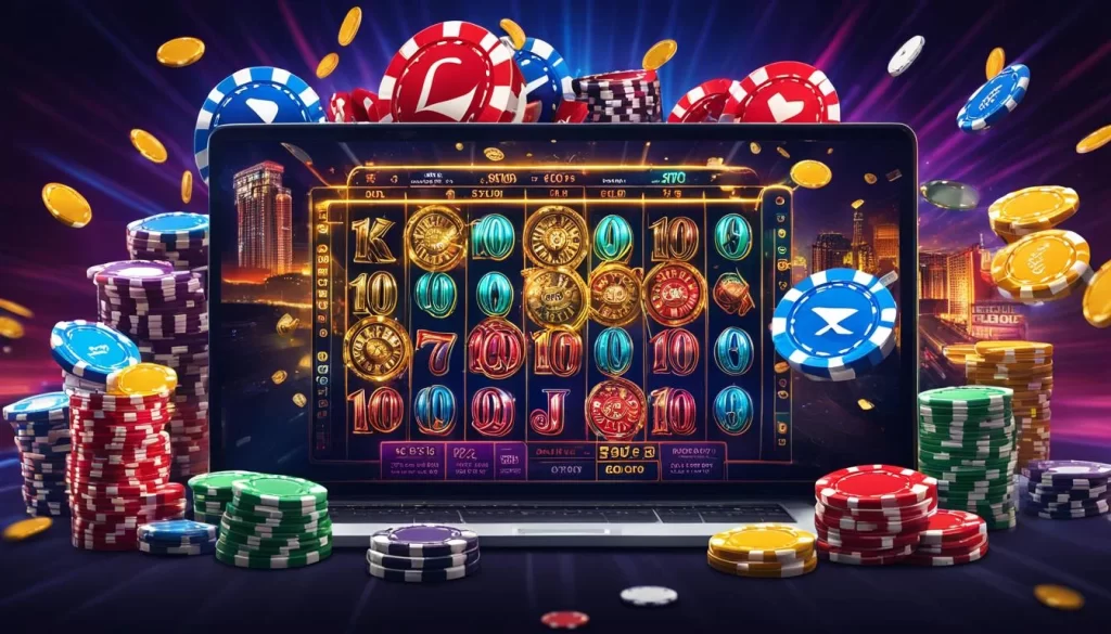 Sân bóng đá với quả bóng và lưới